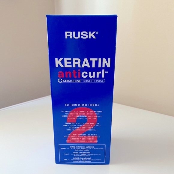 Rusk Keratin anticurl 2 NIB - Picture 1 of 6